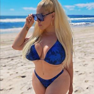 Blue Dream 4 piece Matching Biquini Set